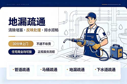 枣庄地漏疏通